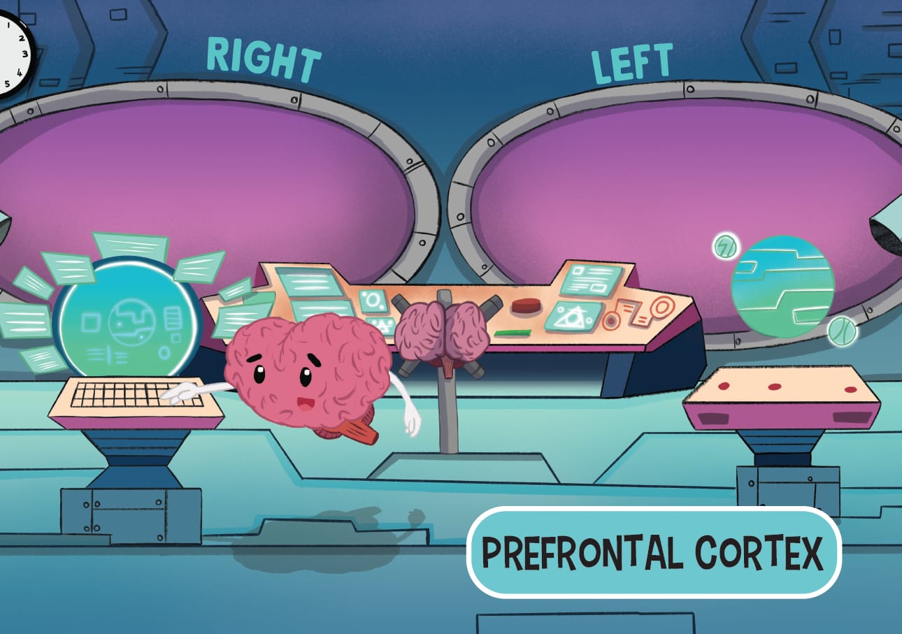 Brian the Brain Control Room Limited Addition Art Print