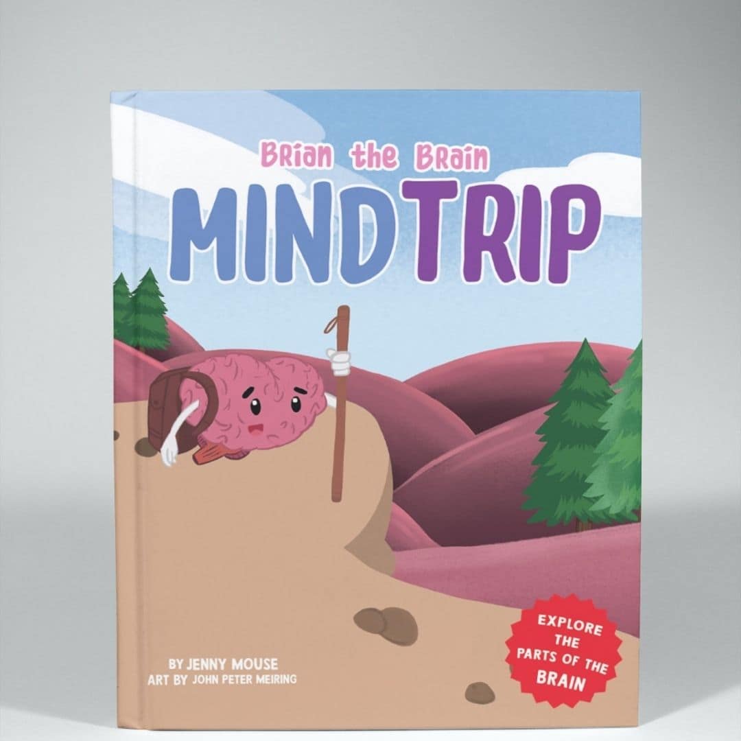 Brian the Brain Mind Trip (signed copies) Traveling Chalkboard